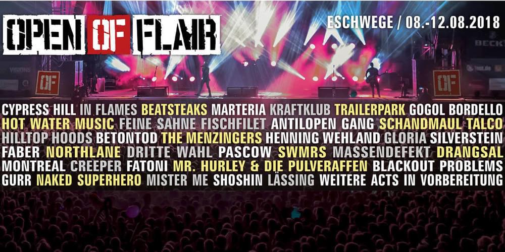 Tickets Open Flair Festival,  in Eschwege