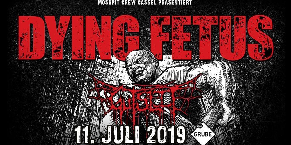 Tickets Dying Fetus, Gutslit in Kassel